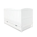 Ickle Bubba Coleby Classic Cot Bed with Under Drawer White Cot Beds