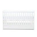 Ickle Bubba Coleby Classic Cot Bed with Under Drawer White Cot Beds