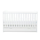 Ickle Bubba Coleby Classic Cot Bed with Under Drawer White Cot Beds