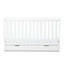 Ickle Bubba Coleby Classic Cot Bed with Under Drawer White Cot Beds