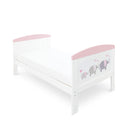 Ickle Bubba Coleby Style Cot Bed Elephant Love Pink Cot Beds