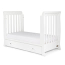Ickle Bubba Snowdon 4 in 1 Mini Cot Bed - White Cot Beds