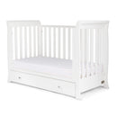Ickle Bubba Snowdon 4 in 1 Mini Cot Bed - White Cot Beds