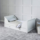 Ickle Bubba Snowdon Classic Cot Bed - White Cot Beds