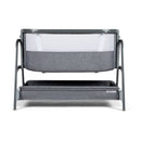 Ickle Bubba Bubba&Me Bedside Crib Space Grey Moses Baskets & Stands 40-001-000-860 5060738076284