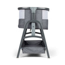 Ickle Bubba Bubba&Me Bedside Crib Space Grey Moses Baskets & Stands 40-001-000-860 5060738076284