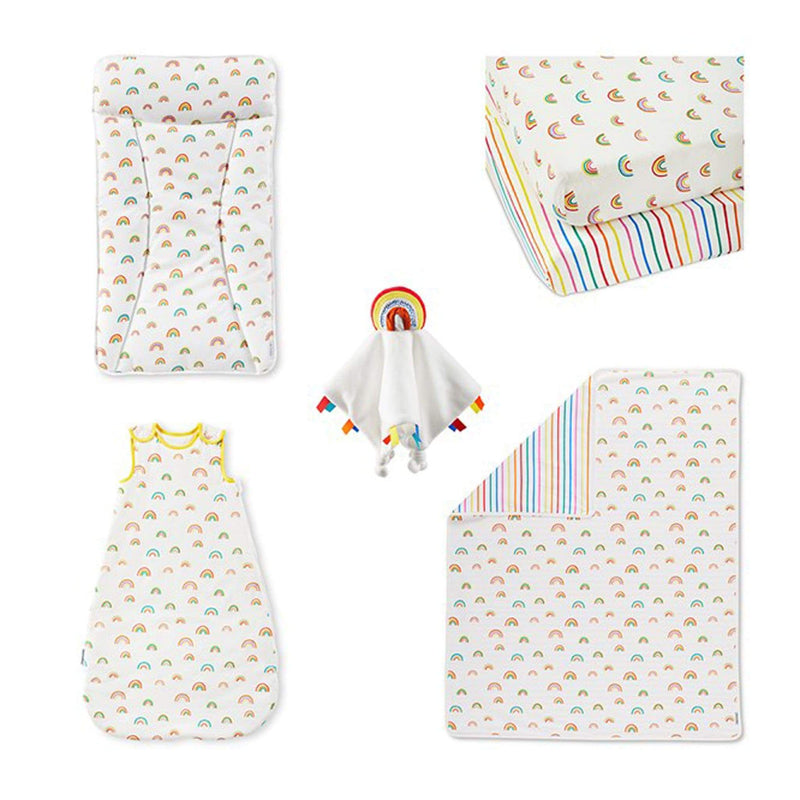 Ickle Bubba Rainbow Dreams Collection 6pc Nursery Starter Set nursery bedding sets 80-001-006-110 5056515010121
