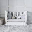 Ickle Bubba Snowdon 4 in 1 Mini 2 Piece Furniture Set - White Nursery Room Sets