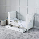 Ickle Bubba Snowdon 4 in 1 Mini 2 Piece Furniture Set - White Nursery Room Sets