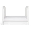 Ickle Bubba Snowdon 4 in 1 Mini 2 Piece Furniture Set - White Nursery Room Sets