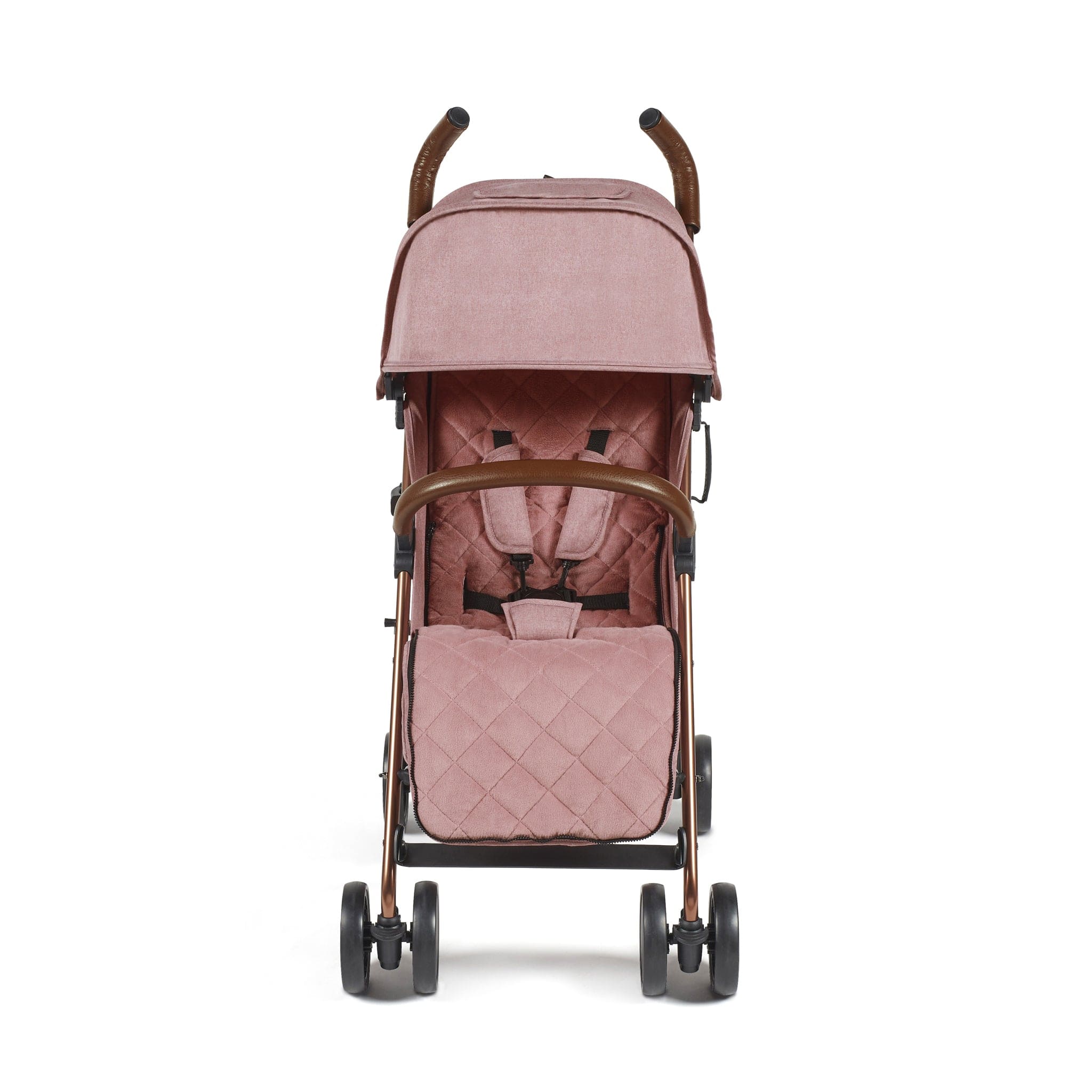 Ickle Bubba Discovery Max Stroller Dusty Pink/Rose Gold Pushchairs & Buggies 15-002-200-121 5056515020113