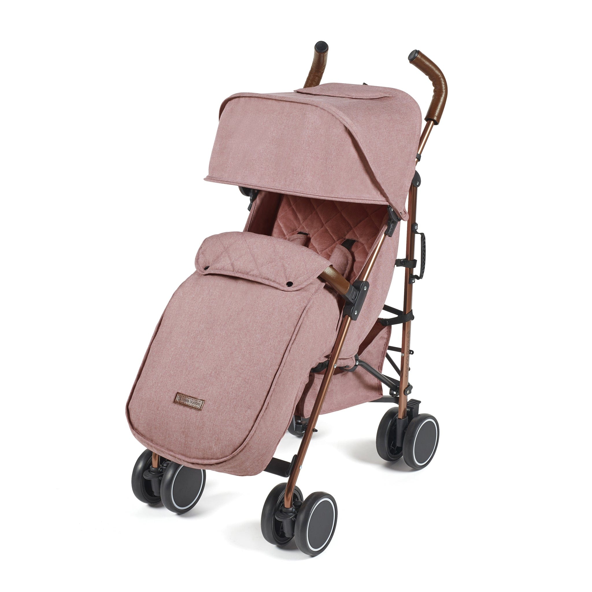 Ickle Bubba Discovery Max Stroller Dusty Pink/Rose Gold Pushchairs & Buggies 15-002-200-121 5056515020113