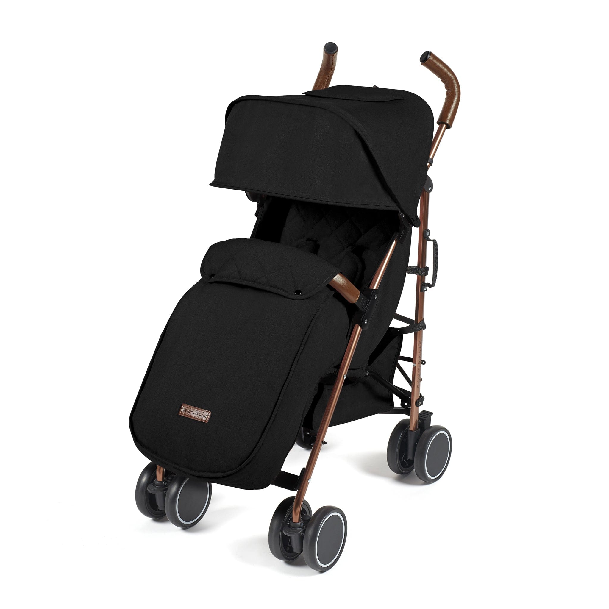 Ickle Bubba Discovery Max Stroller Rose Gold/Black Pushchairs & Buggies 15-002-200-043 0700355999362