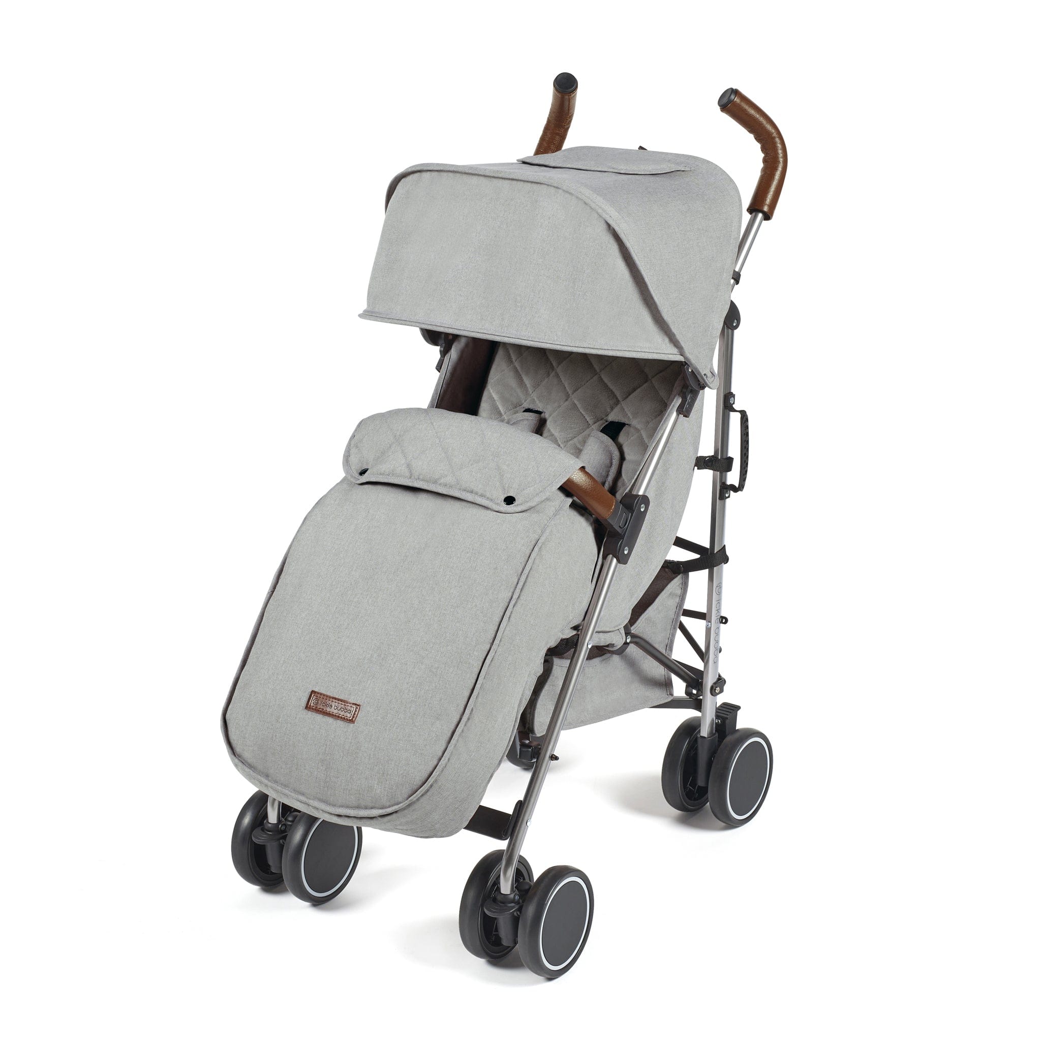 Ickle Bubba Discovery Max Stroller Silver/Grey Pushchairs & Buggies 15-002-200-056 0700355999331
