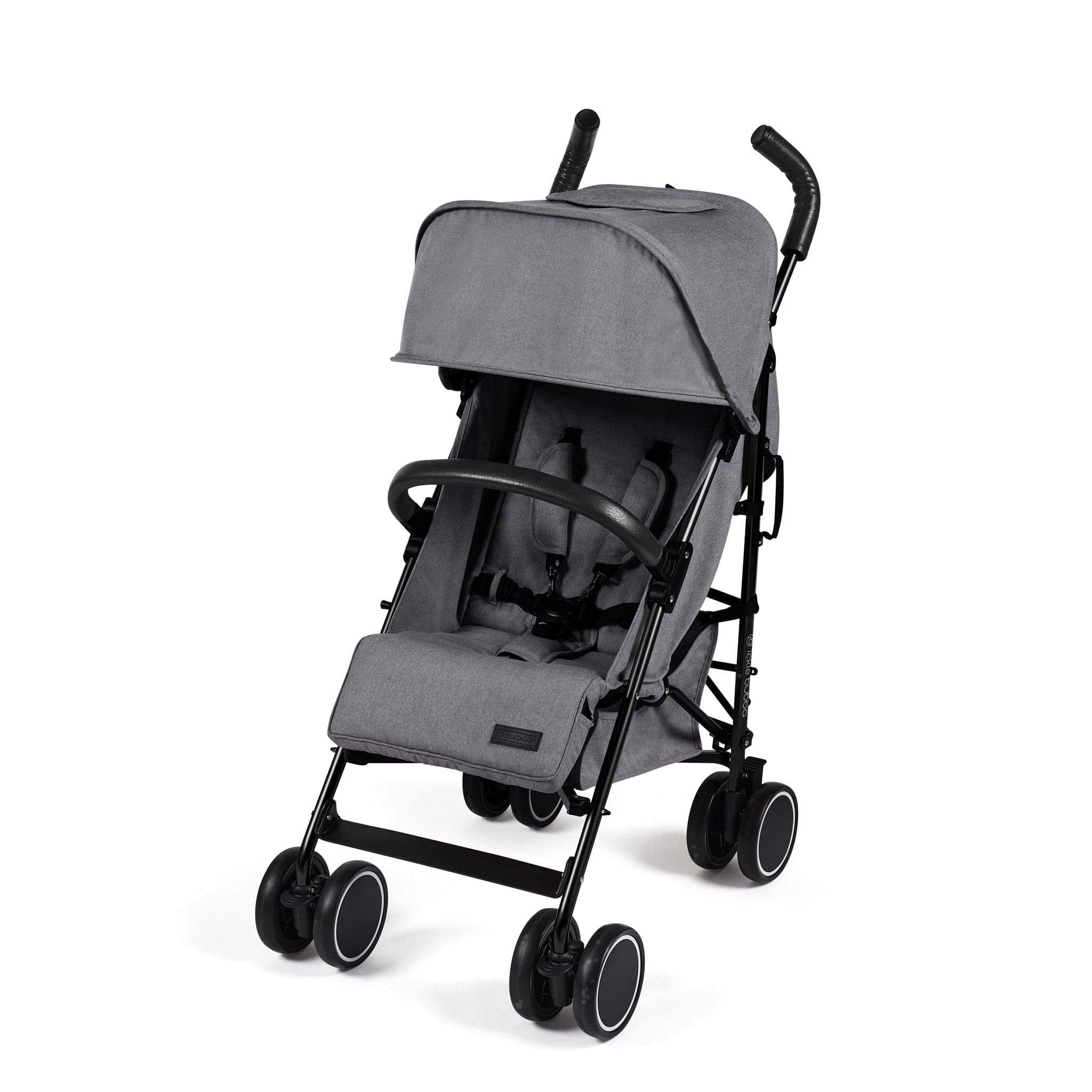 Ickle Bubba Discovery Prime Stroller Graphite Grey/Matt Black Pushchairs & Buggies 15-002-300-120 5056515020137