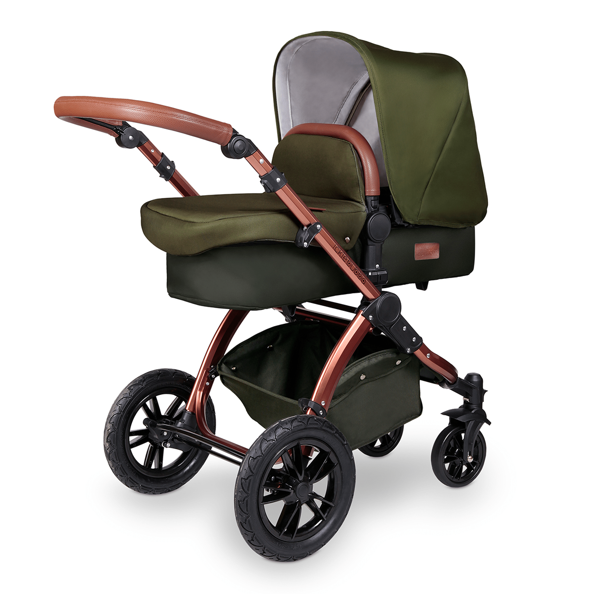 Ickle Bubba Stomp V4 2-in-1 Pushchair Bronze/Woodland Pushchairs & Buggies 10-004-000-022 0700355998815