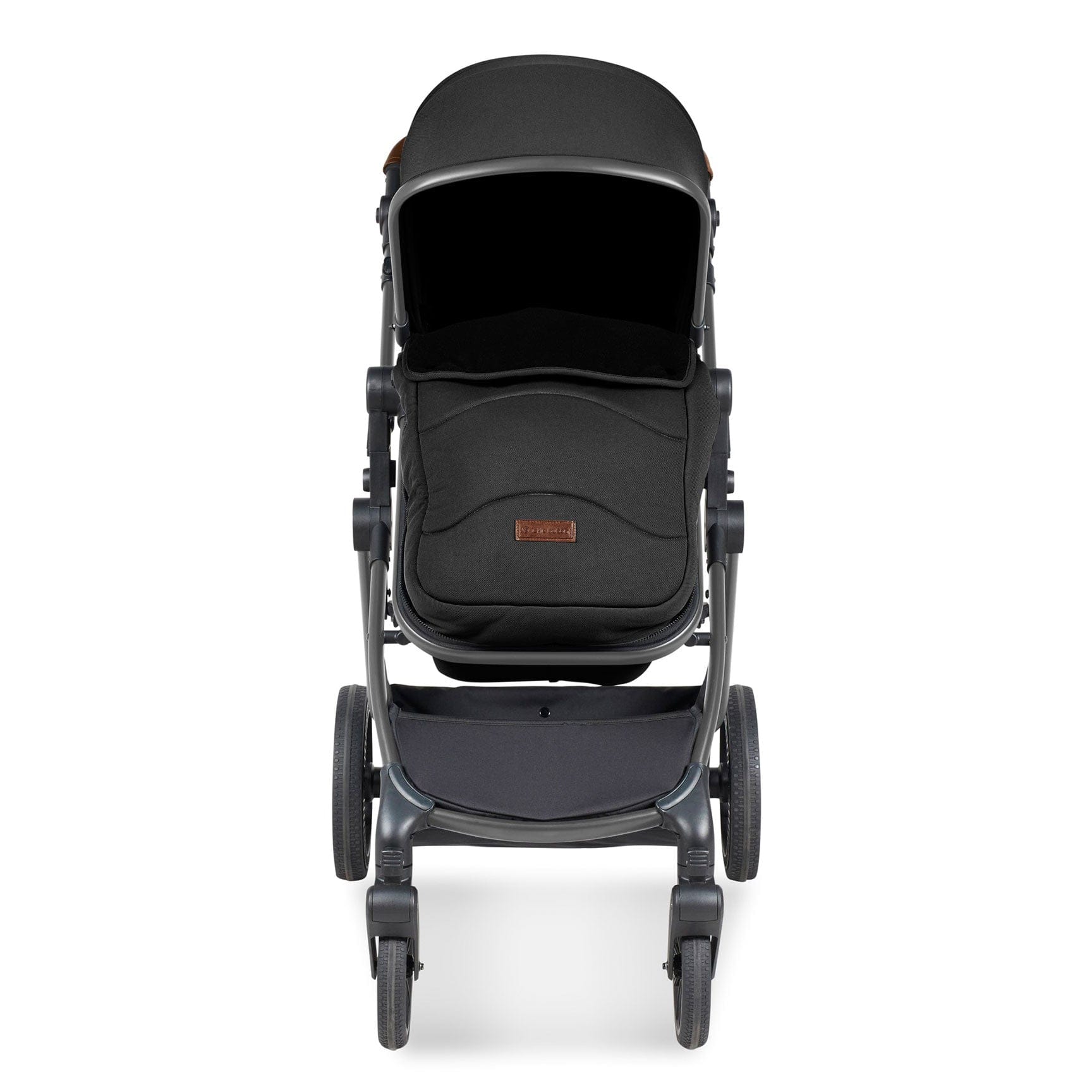 Ickle Bubba Ickle Bubba Cosmo 2 in 1 Plus Carrycot & Pushchair in Gunmetal/Black Travel Systems