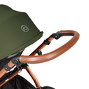 Ickle Bubba Stomp Luxe 2-in-1 Plus Pushchair & Carrycot in Bronze/Woodland/Tan Travel Systems 10-003-001-022 5056515026382
