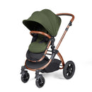 Ickle Bubba Stomp Luxe 2-in-1 Plus Pushchair & Carrycot in Bronze/Woodland/Tan Travel Systems 10-003-001-022 5056515026382