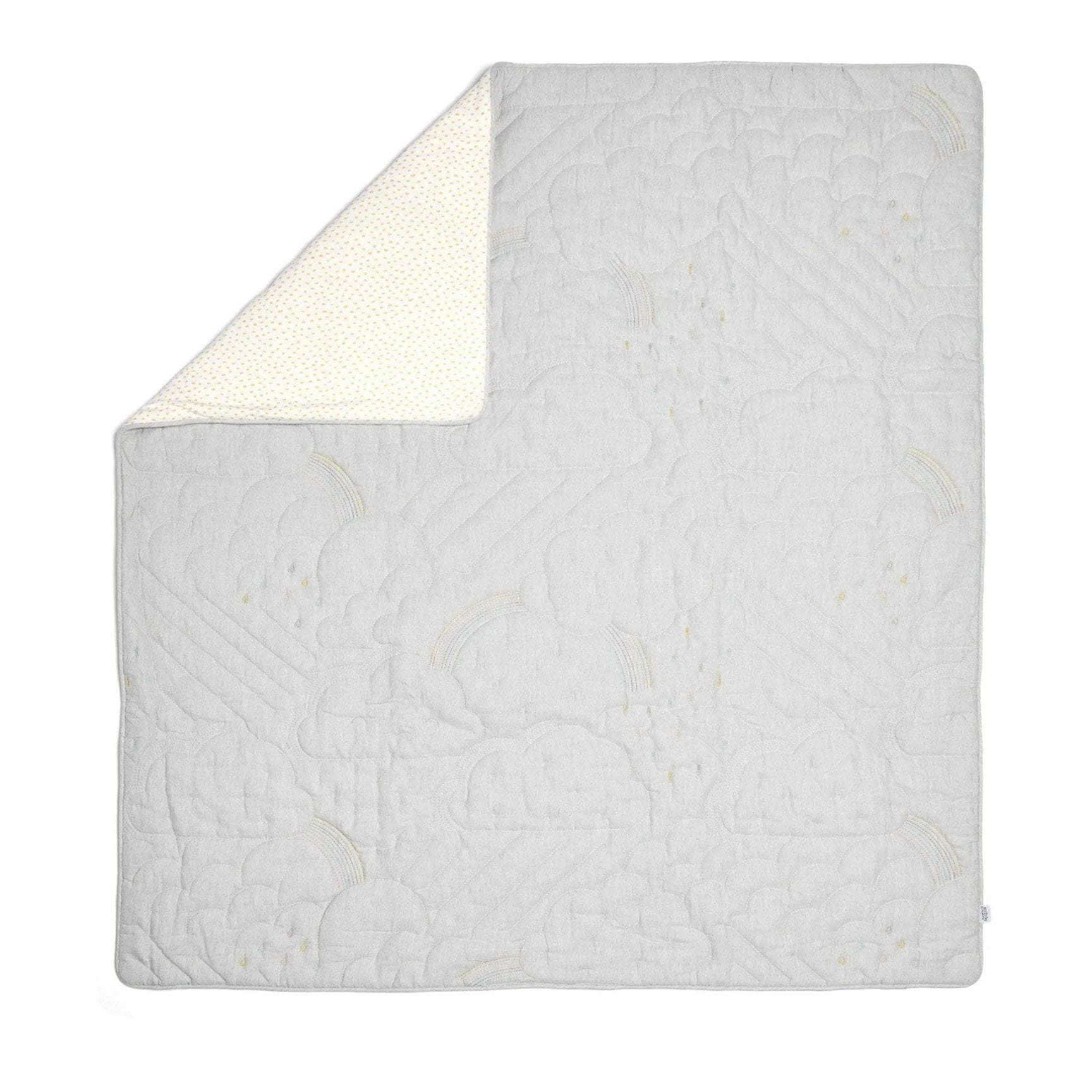 Mamas & Papas Dream upon a Cloud Quilt in Grey Cot & Cot Bed Quilts 7041T8301 5057232514442