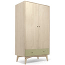 Mamas & Papas Coxley 3 Piece Cotbed Range in Natural/Olive Nursery Room Sets