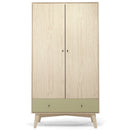 Mamas & Papas Coxley 3 Piece Cotbed Range in Natural/Olive Nursery Room Sets
