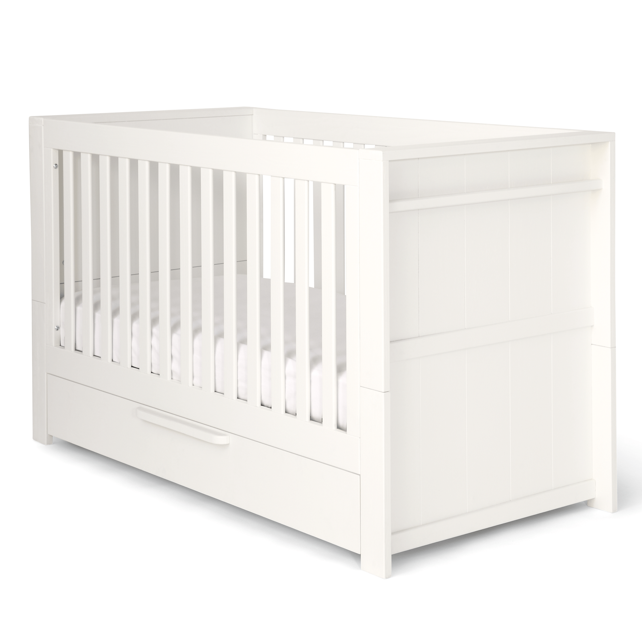 Mamas & Papas Franklin 2 Piece Cotbed Roomset White Wash