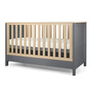 Mamas & Papas Harwell 2 Piece Cotbed & Dresser Roomset Grey/Oak Nursery Room Sets SEHL1TM00 5057232688143