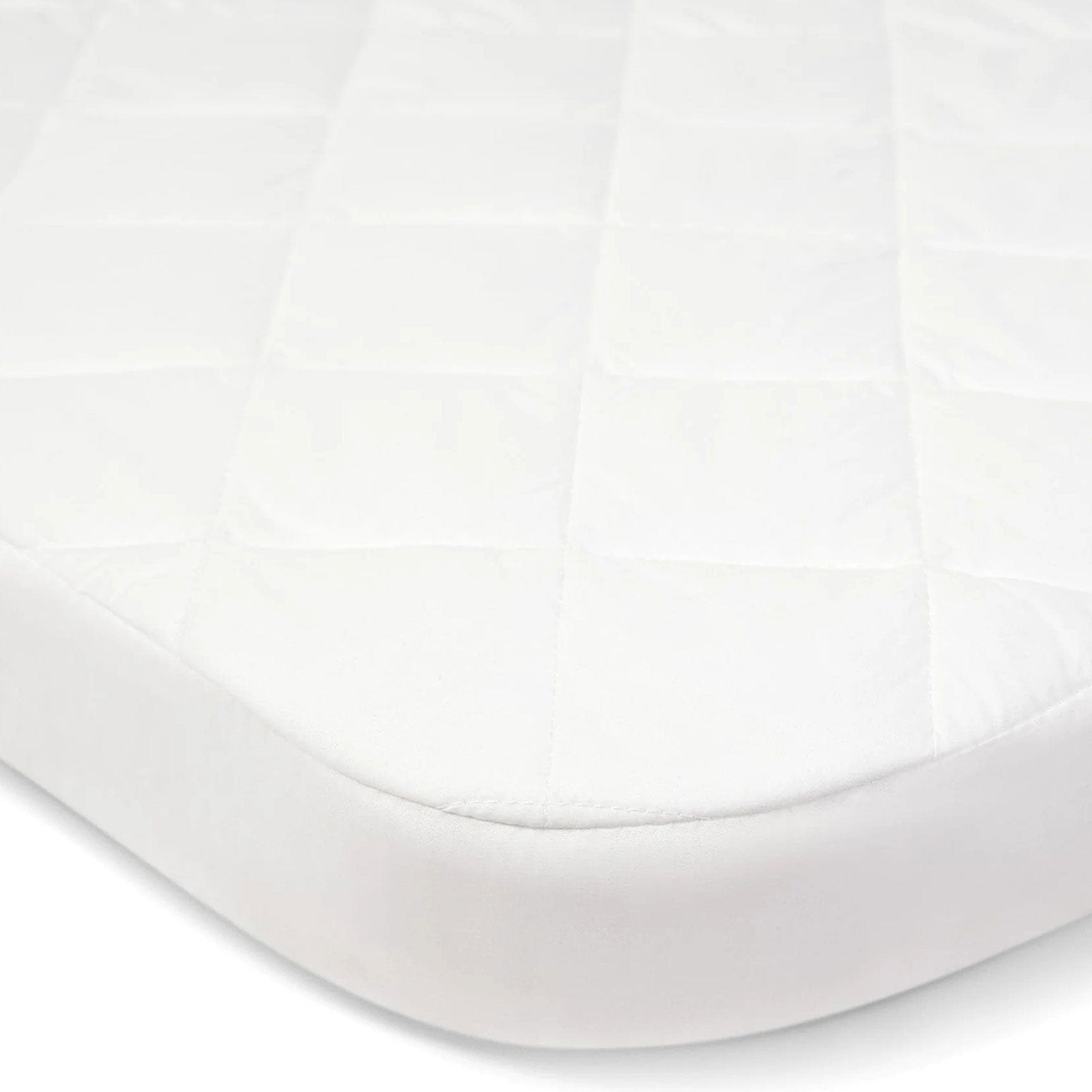 Mamas & Papas Lua Bedside Crib Mattress Protector Pram & Moses Sheets 778202701 5057232642626