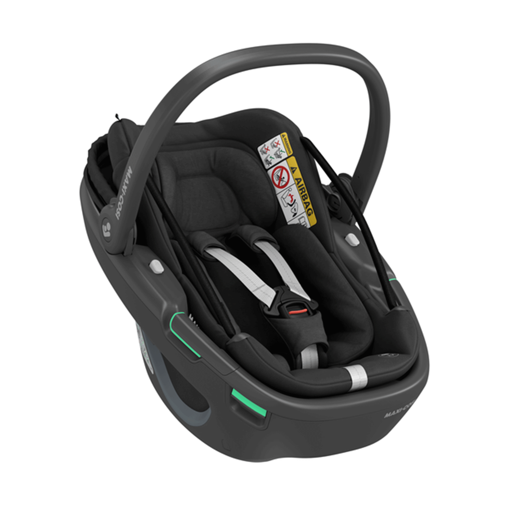 Maxi Cosi Coral 360 Car Seat Essential Black with Black Shell Baby Car Seats 8559672301-1 8712930178187