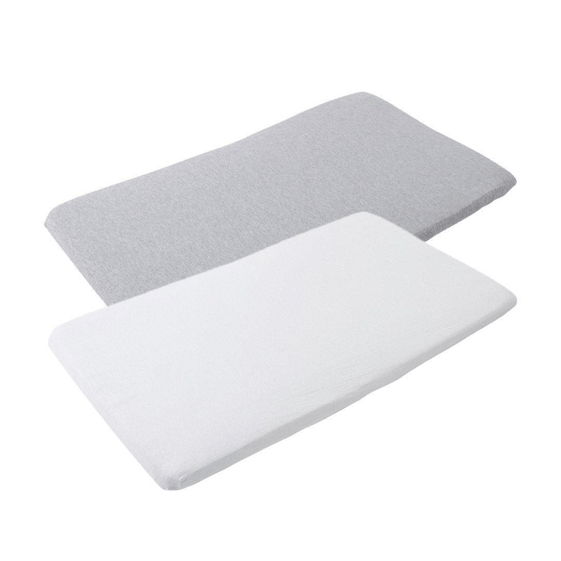 Maxi-Cosi Iris Sheets 2pk White/Grey Cot & Cot Bed Sheets 2009455110 3220660326044