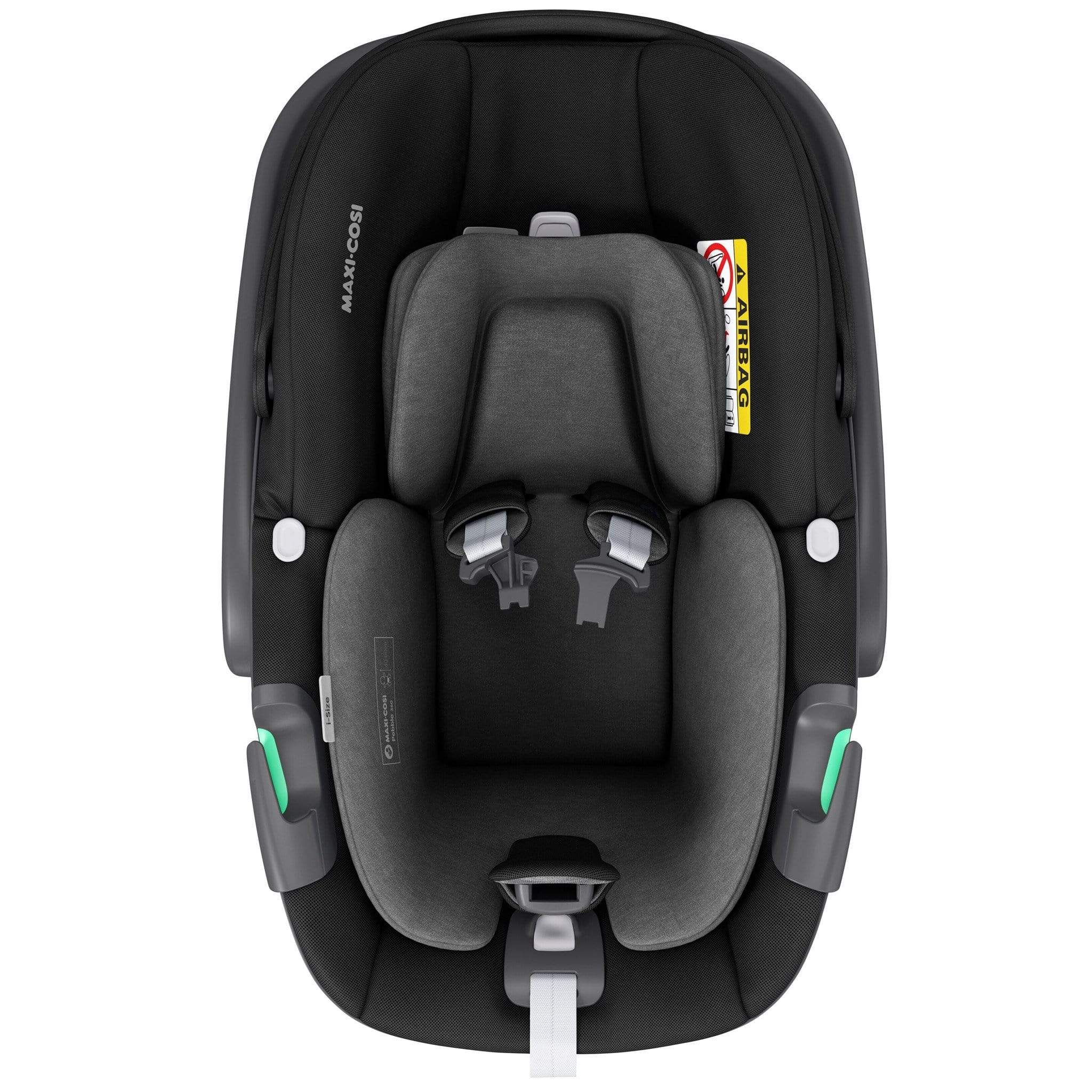 Maxi Cosi Pebble 360 Car Seat Essential Black i-Size Car Seats 8044672300 8712930170501