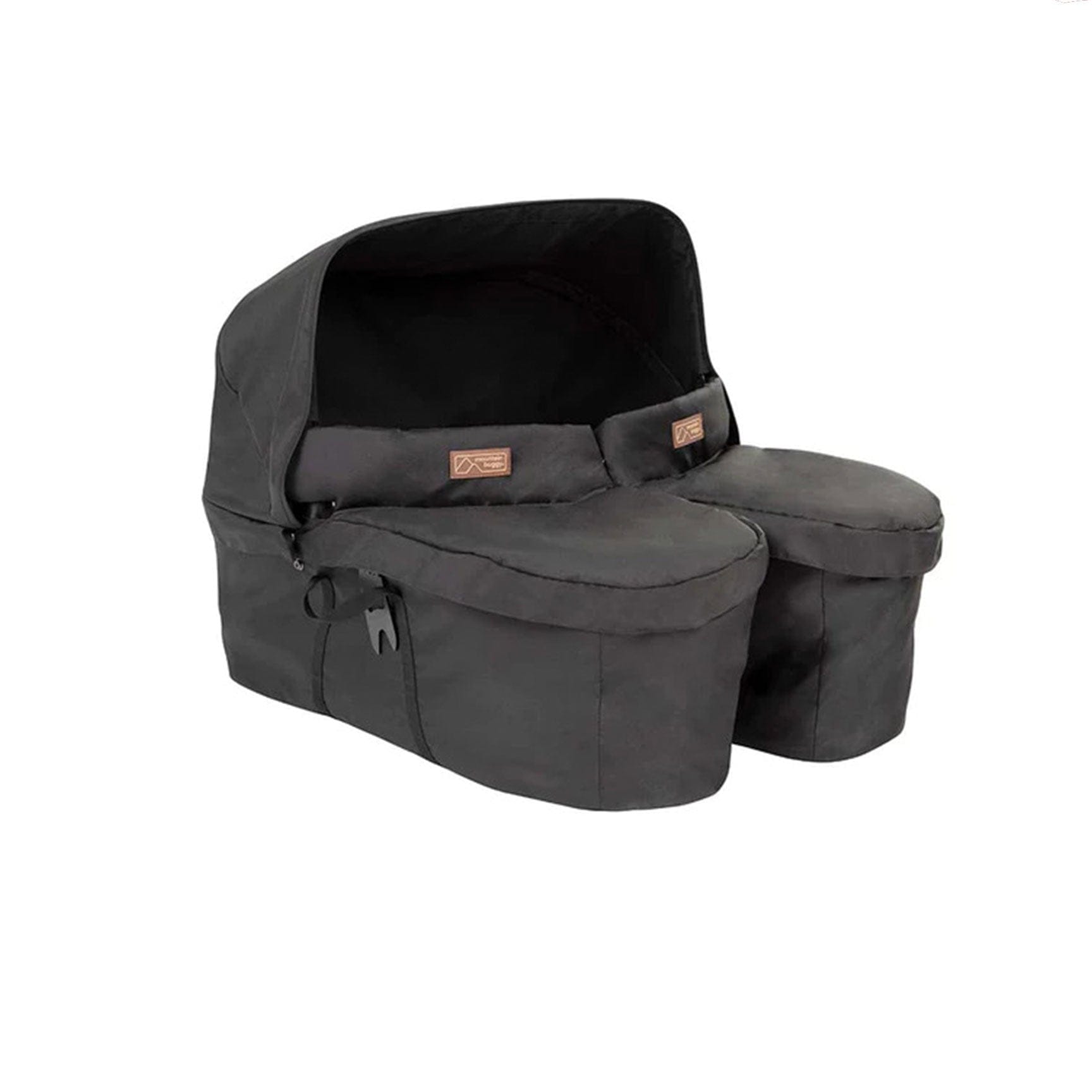 Mountain Buggy Twin Carrycot Plus in Black Chassis & Carrycots MB-CCPDTWIN-V3.2