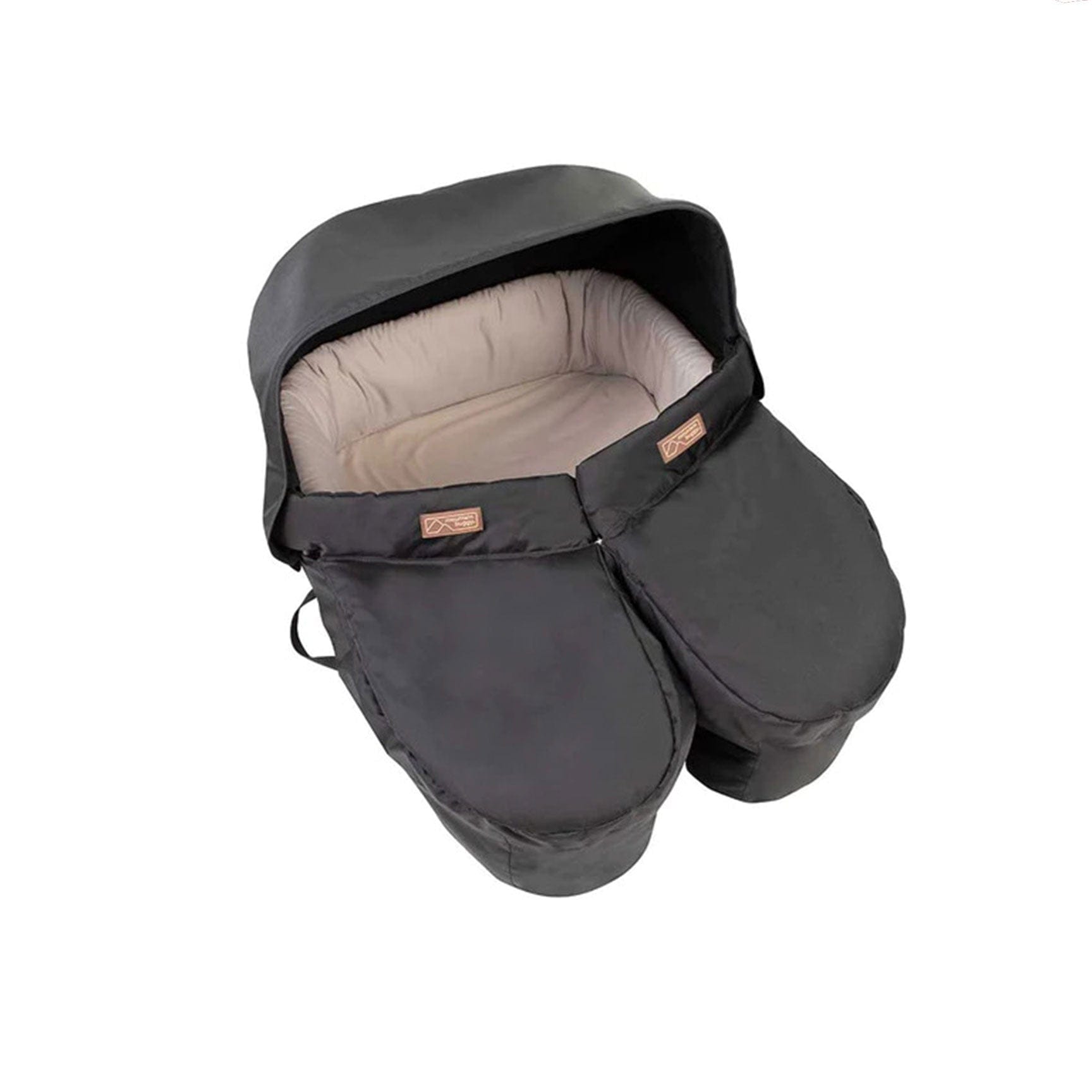 Mountain Buggy Twin Carrycot Plus in Black Chassis & Carrycots MB-CCPDTWIN-V3.2