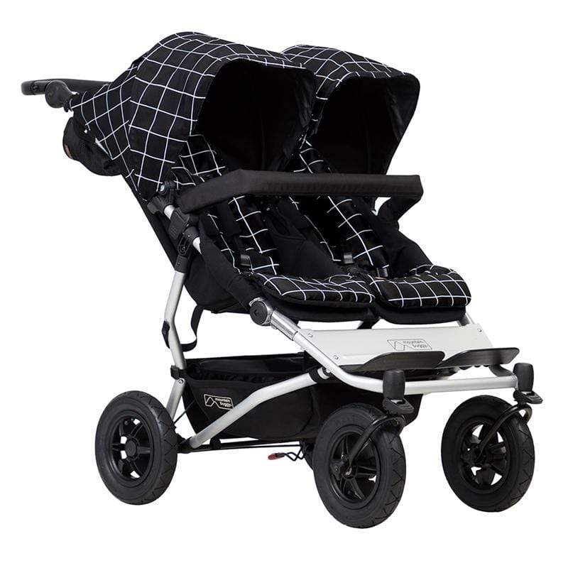 Mountain Buggy Duet V3 Double Pushchair Grid - Main Image