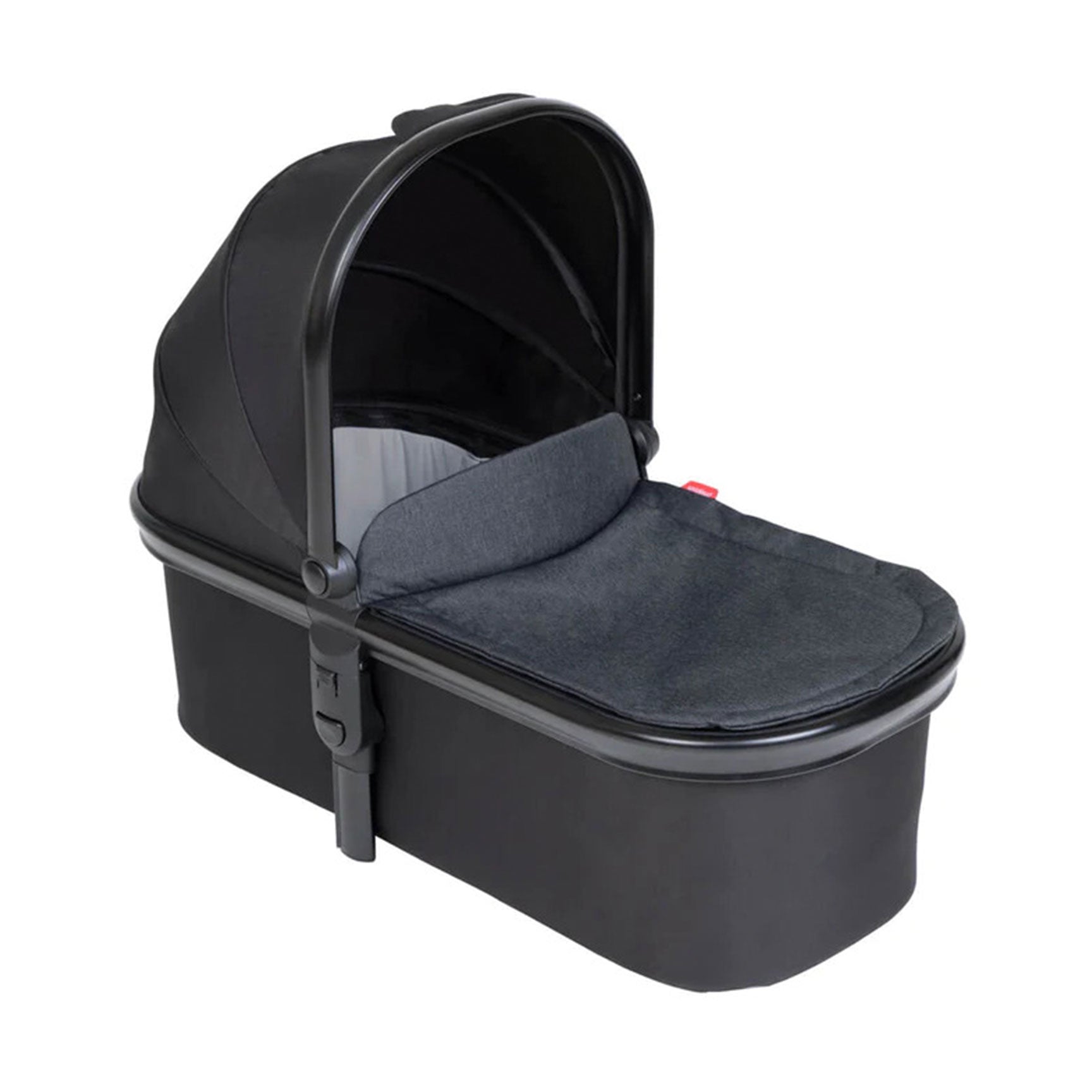 Phil & Teds Snug Carrycot With Lid in Black Chassis & Carrycots 12354-BLK