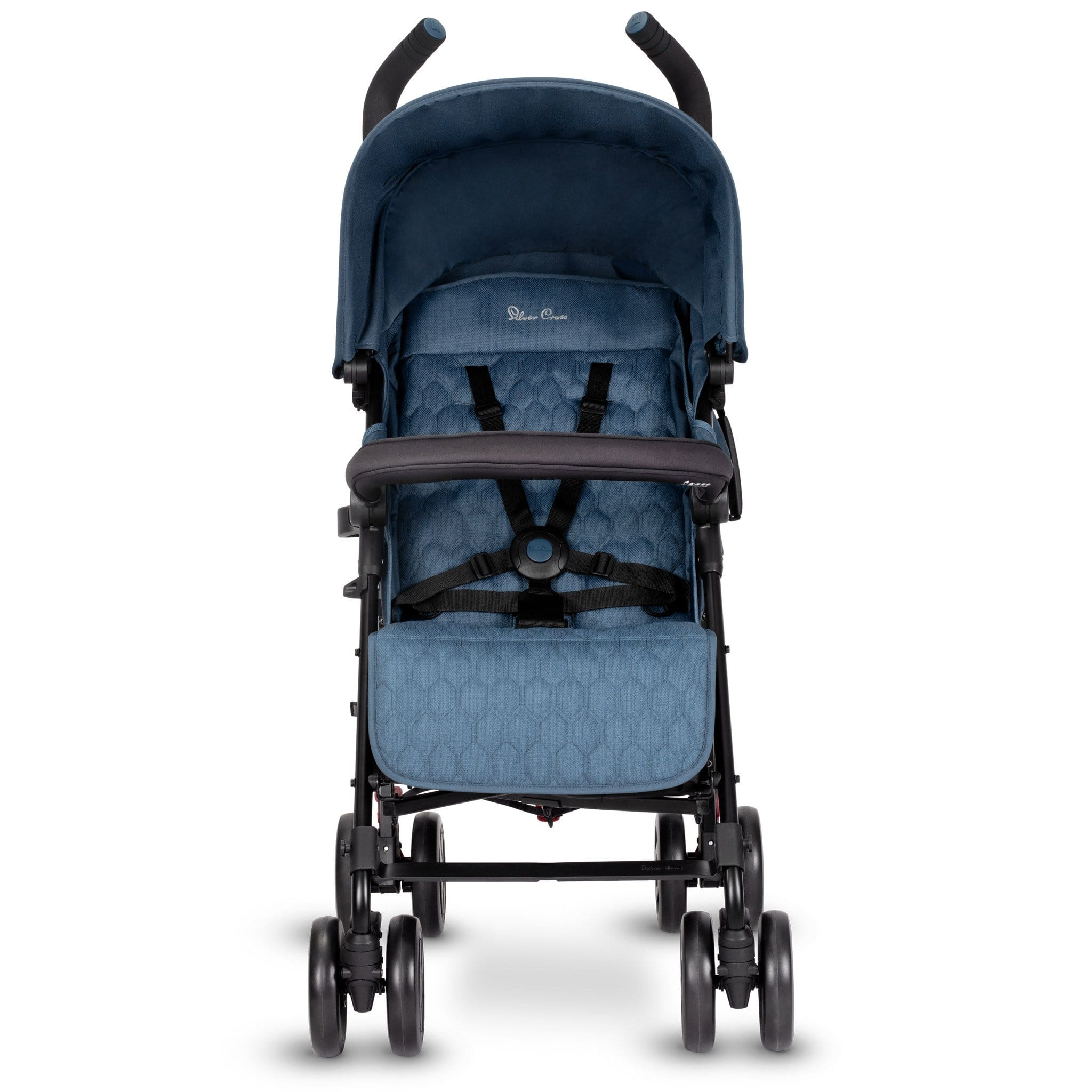 Silver Cross Pop Stroller With Free Footmuff in Bilberry Pushchairs & Buggies 10439-BIL 5055836920997