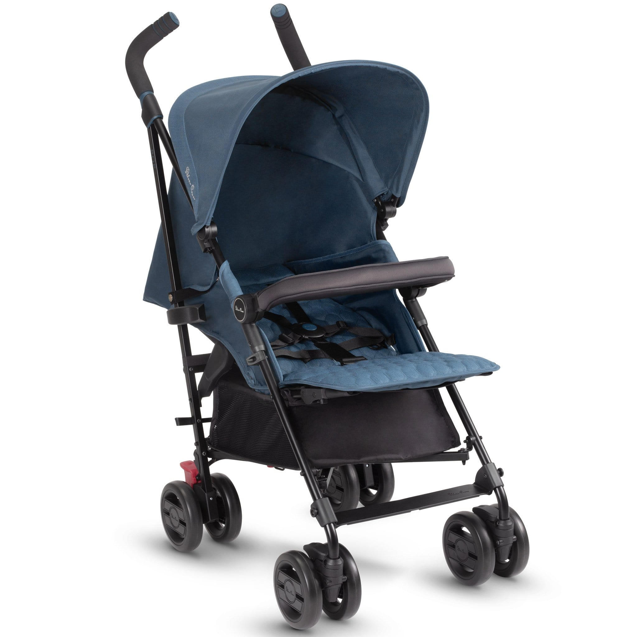 Silver Cross Pop Stroller With Free Footmuff in Bilberry Pushchairs & Buggies