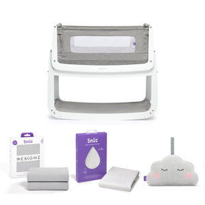 You added <b><u>SnüzPod 4 Bedside Crib Starter Bundle Dusk</u></b> to your cart.
