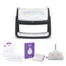SnüzPod 4 Bedside Crib Starter Bundle Slate Cribs