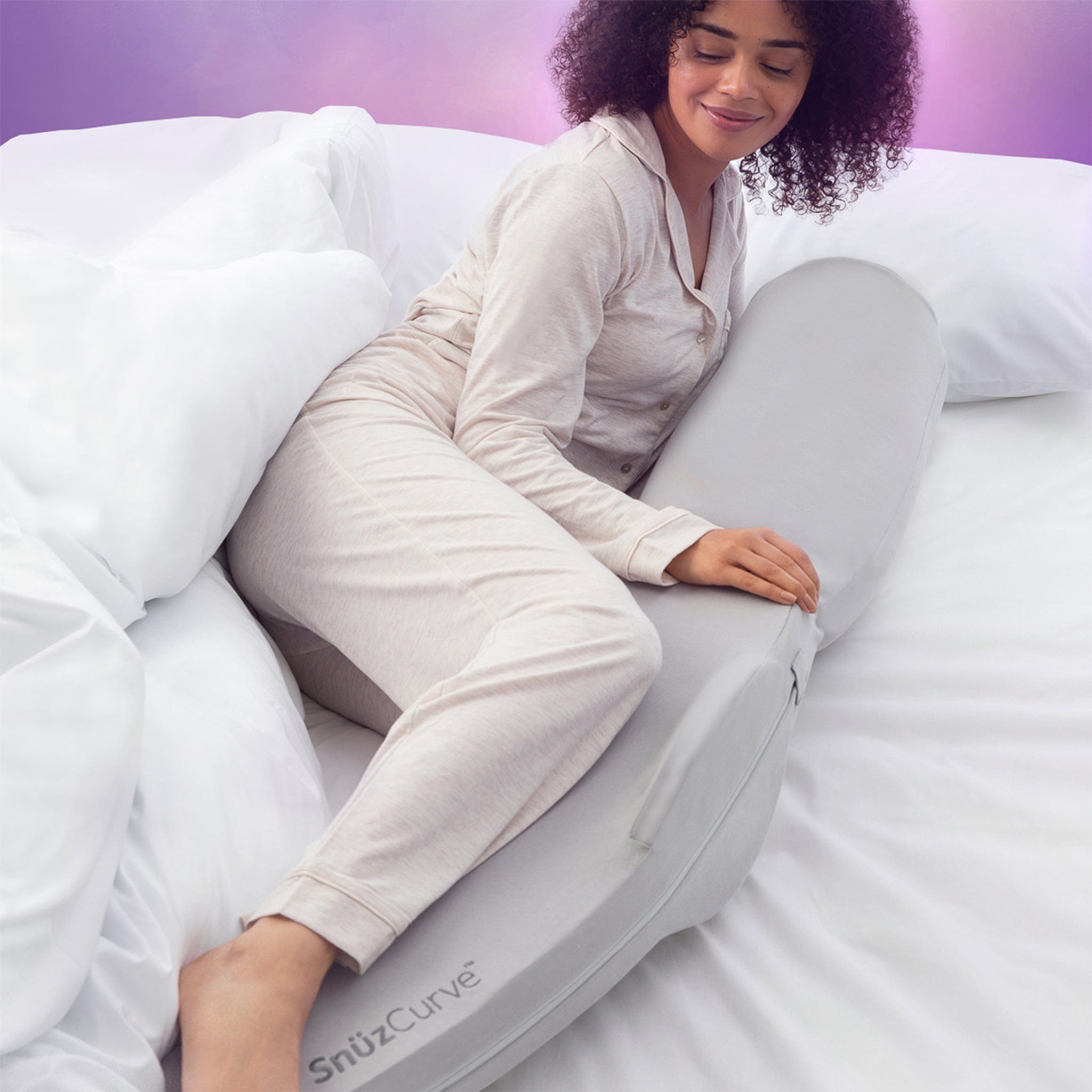 SnüzCurve Pregnancy Pillow in Grey PP01SCB 5060730244001