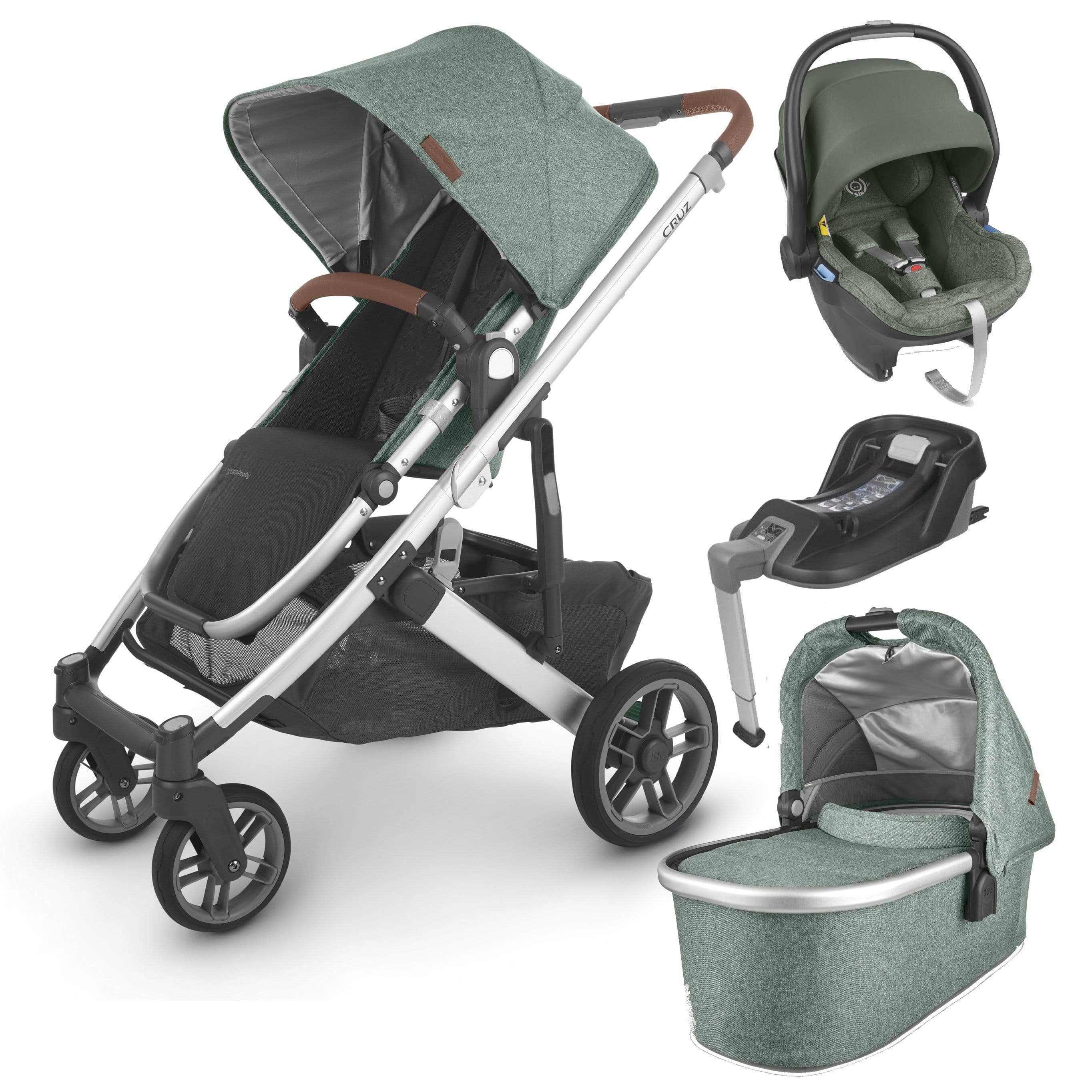 UPPAbaby Cruz v2 Mesa & Base Travel System Emmett