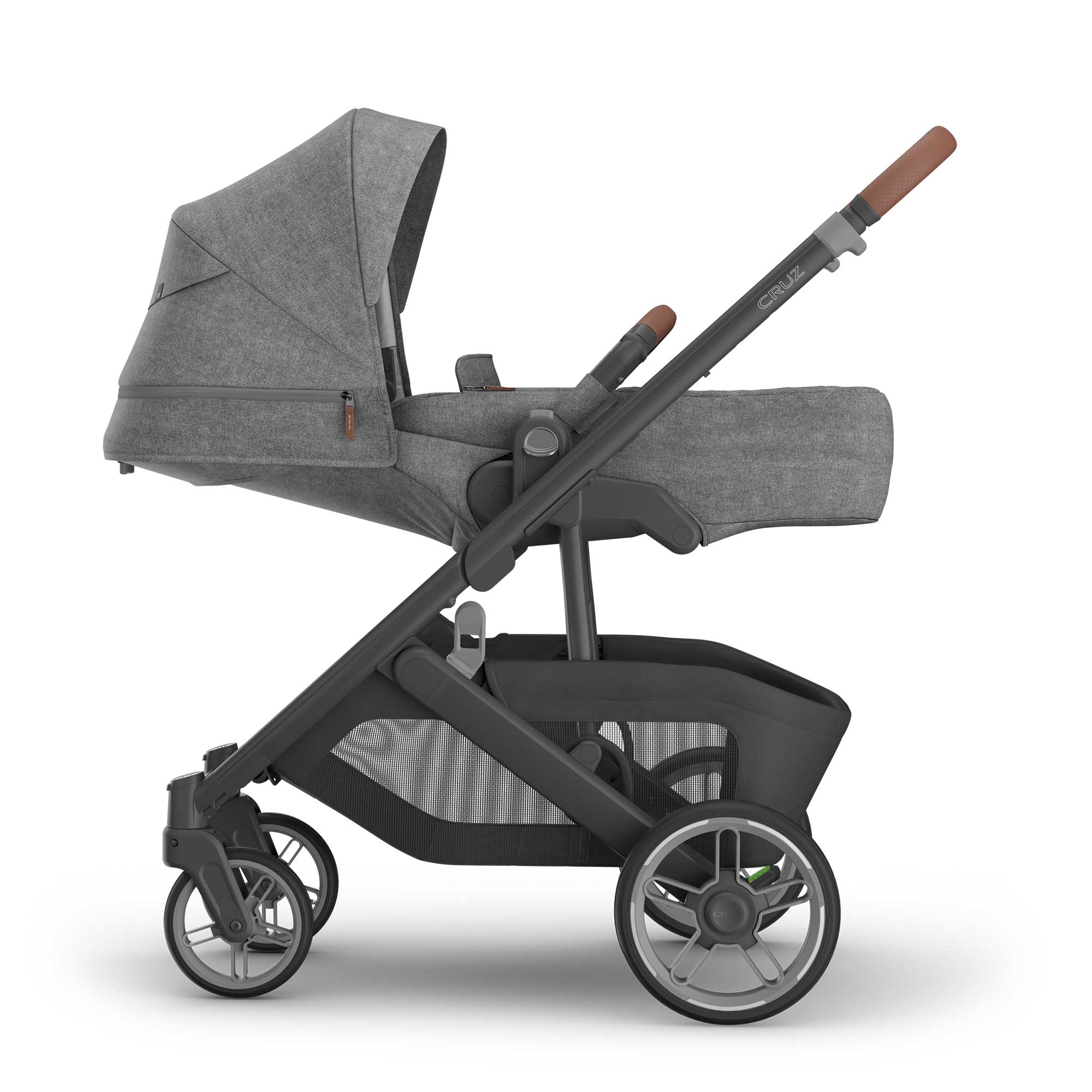 UPPAbaby Cruz V3 Cybex Bundle + Infant Cover in Greyson
