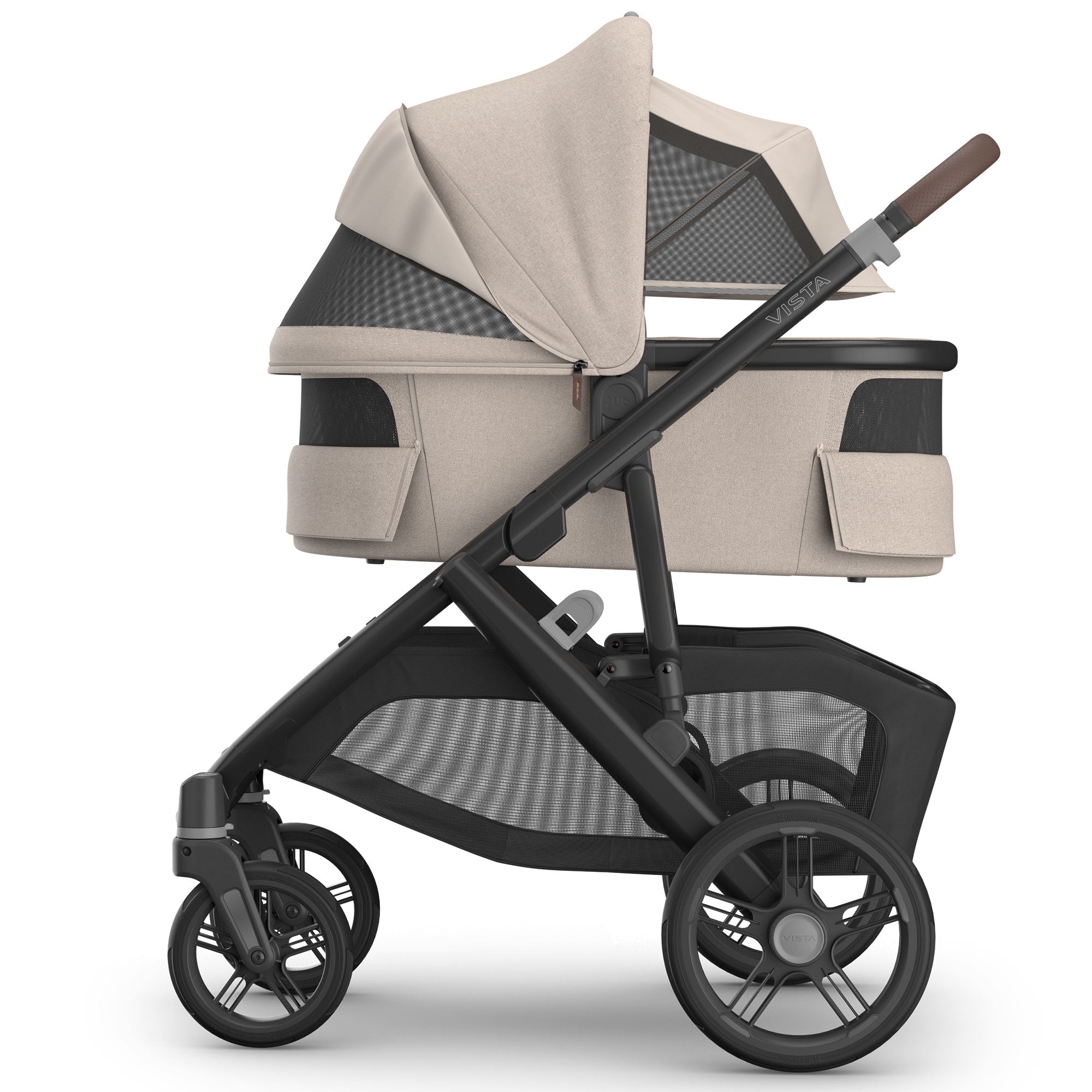 Uppababy Vista V3 Twin Complete Bundle in Ada