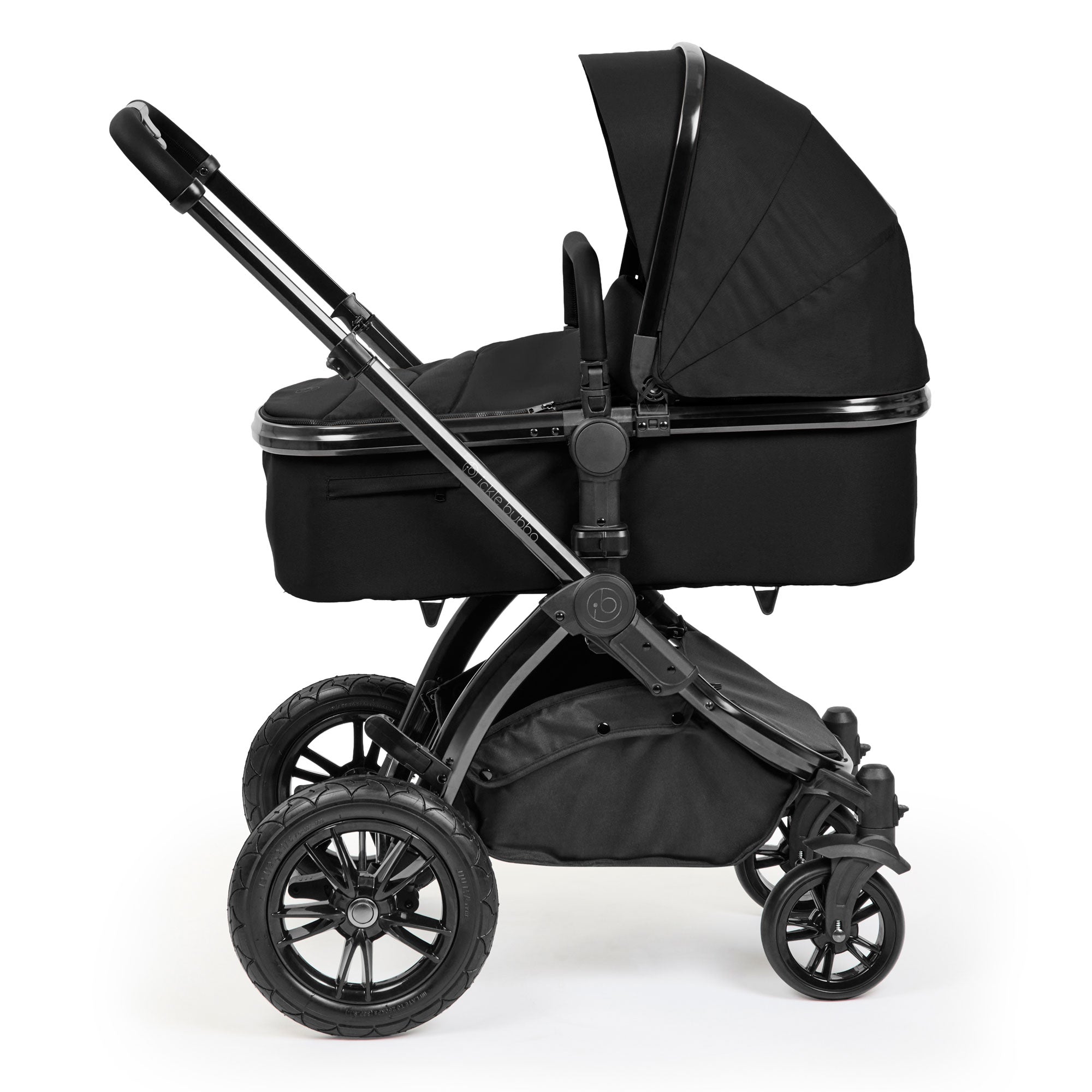 Ickle Bubba Stomp Luxe Elements Edition 15 Piece Travel System in Raven