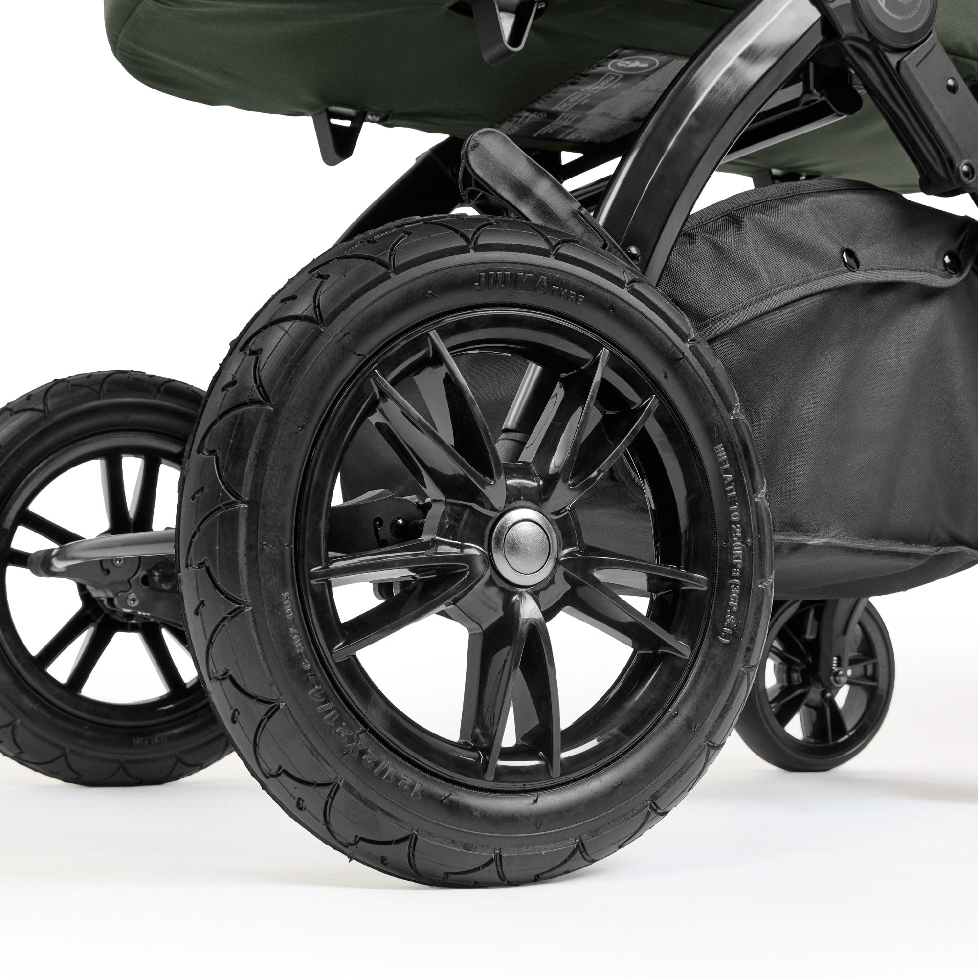 Ickle Bubba Stomp Luxe Elements Edition 12 Piece Pram in Forest