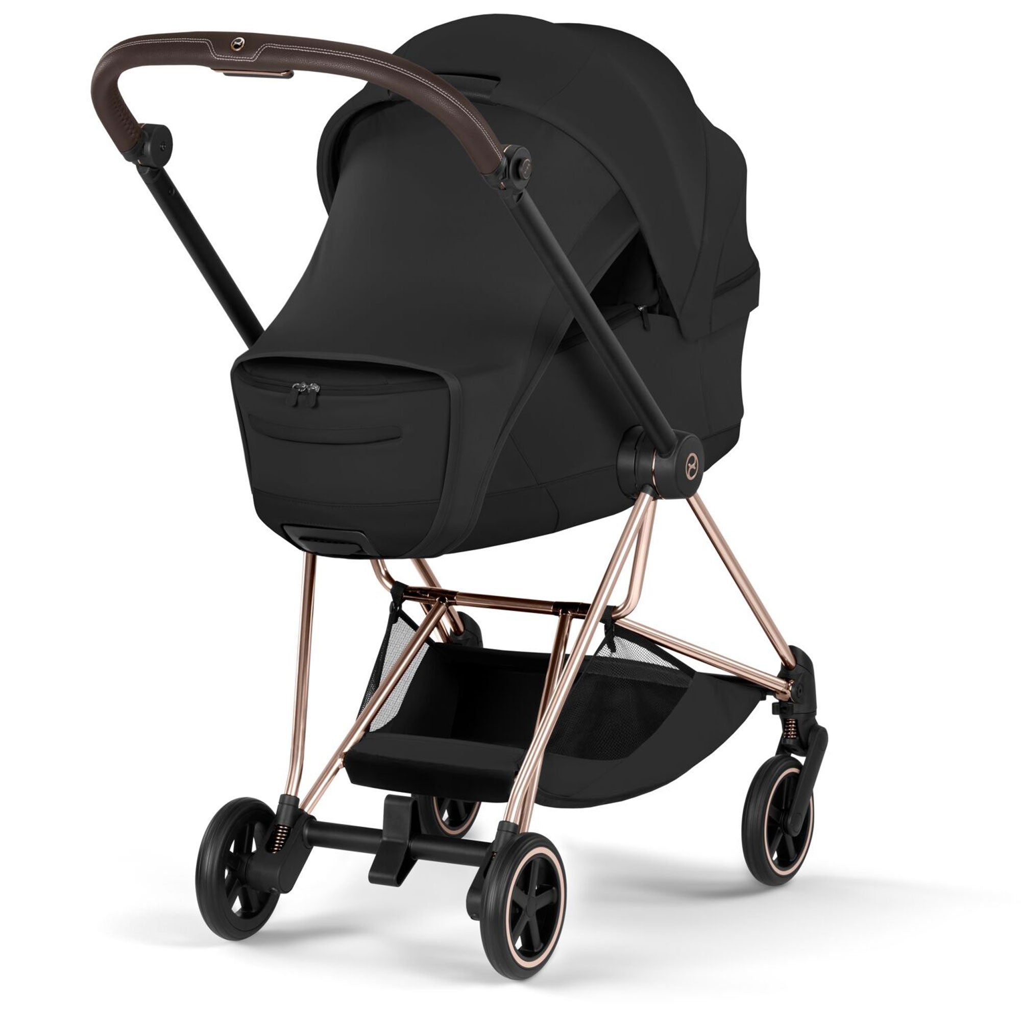 Cybex Coya Pushchair Set - Style Collection in Chrome Brown/Sepia Black