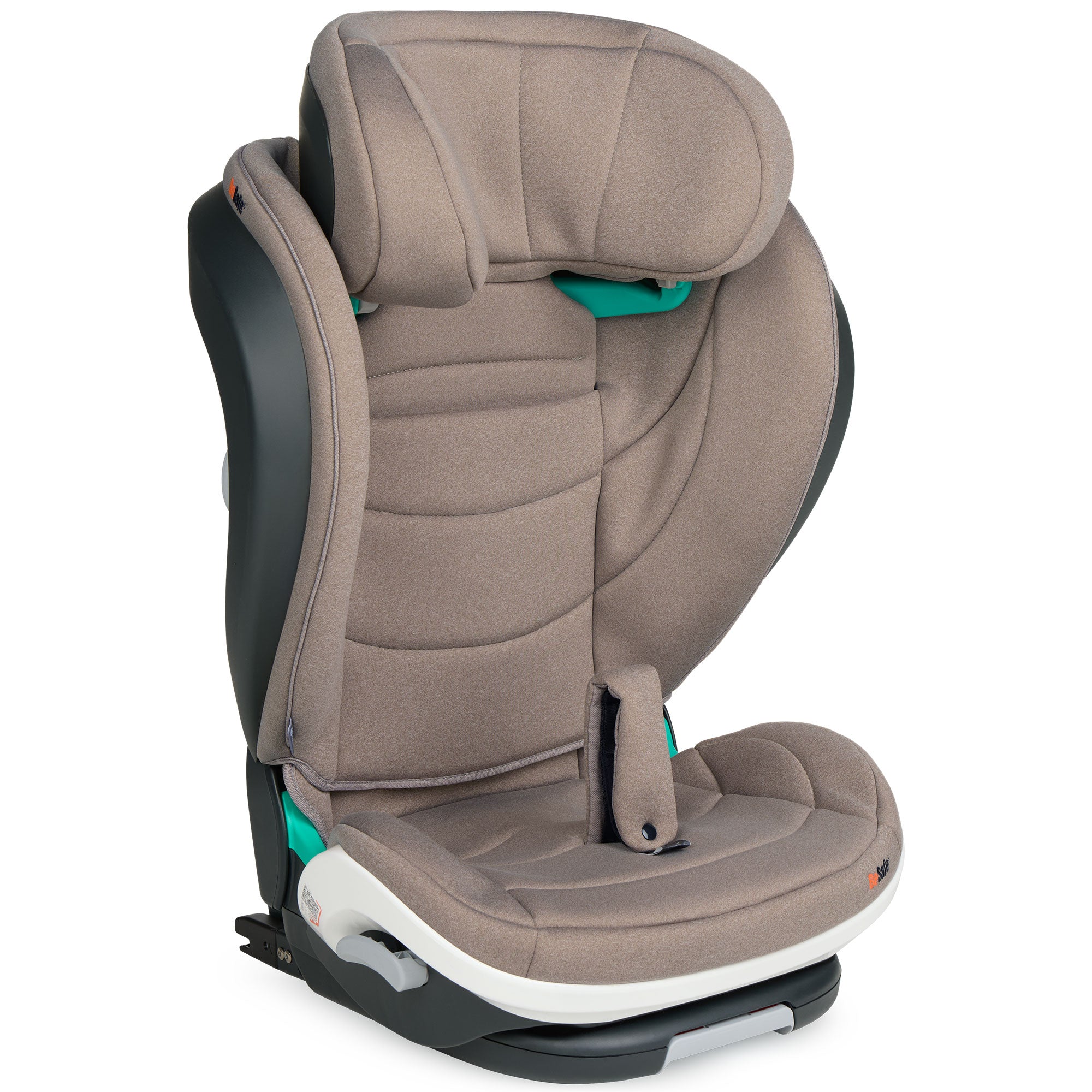BeSafe iZi Flex FIX 2 i-Size Car Seat in Dark Sand Soft Breeze