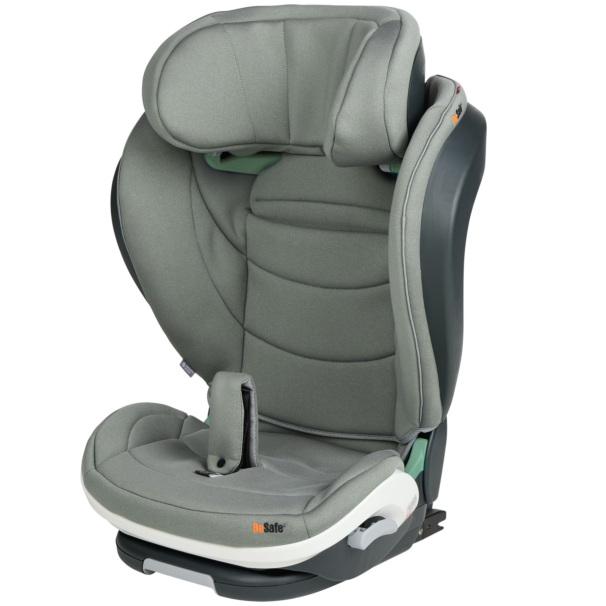 BeSafe iZi Flex FIX 2 i-Size Car Seat in Meadow Green Soft Breeze