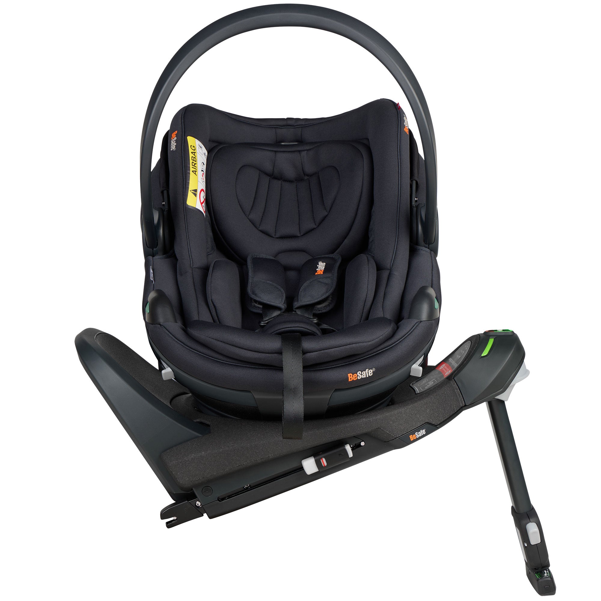 BeSafe Go Beyond 2 Car Seat in Black Soft Breeze